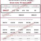 today thai lottery result